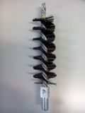 Schroefborstel stalen borstel Ø 40 mm, lengte 150 mm, met 1/2 inch schroefdraad