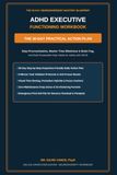 ADHD Executive Functioning Workbook for Adults: The 30-Day Practical Action Plan to Stop Procrastination, Master Time Management, and Build Lasting Habits