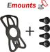 Emounts X-Grip Reserve kit 4pcs dopjes + tether