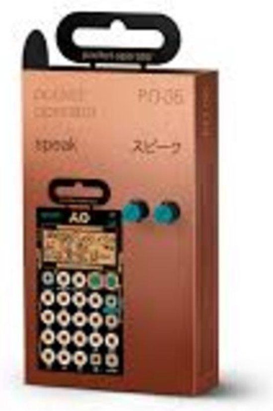 Teenage Engineering PO-35 Speak Vocal Synthesizer & Sampler - Zwart