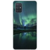 Samsung Galaxy M31s Aurores boreales bedrukt siliconen hoesje