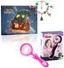 Jojoy - Kerst Adventskalender Armbandenset - Magische Vlechtmachine - 22 Bedels - 2 Armbanden - Haar Vlechter - ADVENTBRAID