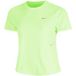 Nike Swift Hardloopshirt Dames - limoen, Maat XS