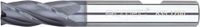 Rotec VHM Vingerfrees, TiAlN-gecoat, ø16 - Silver-Line / ø16x50x110xø16mm Z=4 / lang - 6351600