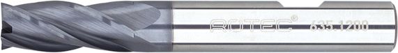 Rotec VHM Vingerfrees, TiAlN-gecoat, ø16 - Silver-Line / ø16x50x110xø16mm Z=4 / lang - 6351600