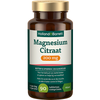 Holland & Barrett Magnesium Citraat 200 mg - 90 tabletten