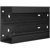 Hager BR6513019011 Goulotte Pièce (L x l) 2000 mm x 130 mm Noir 2 m