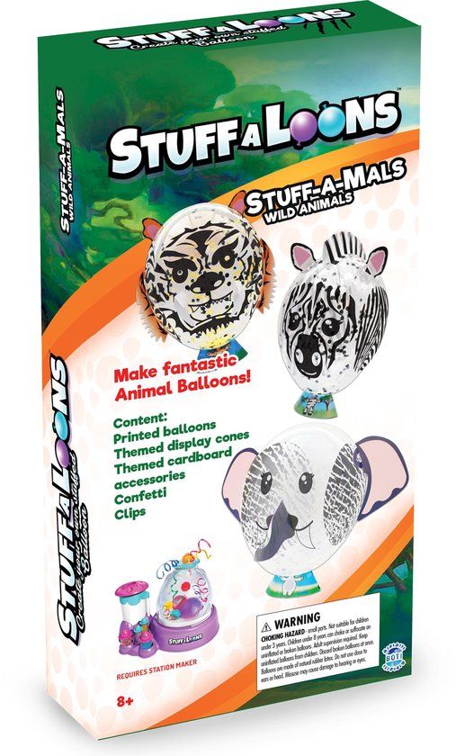 STUFFALOONS Wilde Dieren Navulpakket