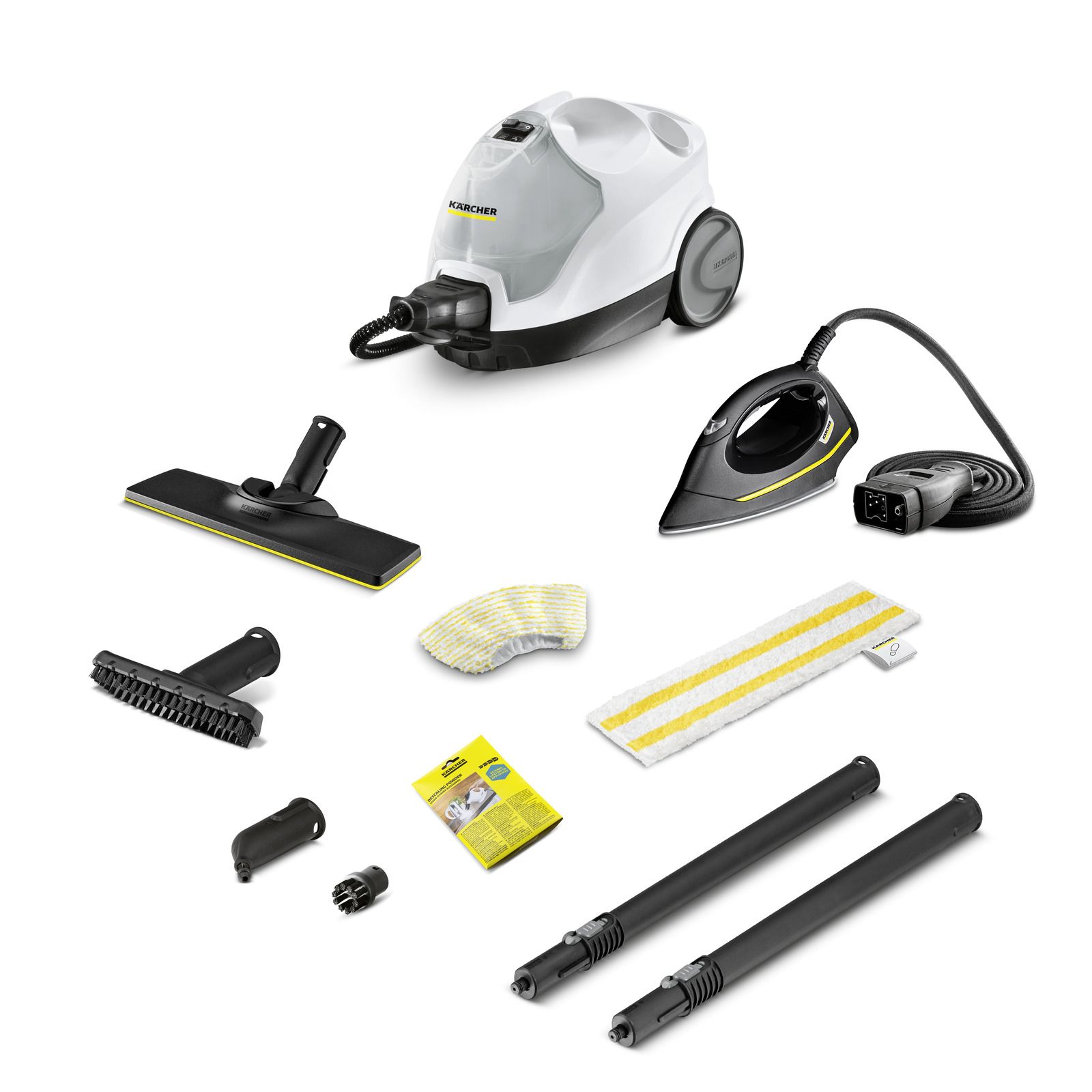 Kärcher SC 4 EasyFix Iron - Stoomreiniger - Geel/Zwart