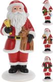Nampook Koopman Santa Standing On Snow 16 cm 3A kerst Nampook