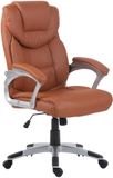 CLP XL Texas Bureaustoel - Ergonomisch - Kunstleer - Lichtbruin