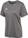 Hummel Hmlessential Jersey S/S Woman Sportshirt Dames Steel Gray XS
