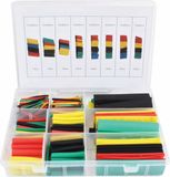 ASTA/SATRA ASTA Krimpkous set gekleurd - 328 delig - Warmte krimpbuizen