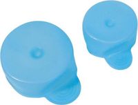 able2 Tenura - cupcaps - flexibele deksel (2 stuks) - blauw