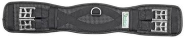 AmaHorse Sangle de dressage en néoprène pour l'équitation Umbria Equitazione Noir
