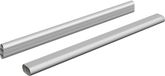 vidaXL Kaststang - 2 stuks - Zilver - Aluminiumlegering