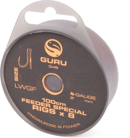 - Guru LWGF Feeder Special Rig 100cm Haakmaat 20