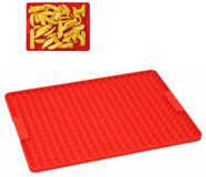 Silikomart Bakplaat Mat - Vet Reducerend - 29x22 cm - Rood