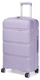 StarTech Koffer met harde schaal - Trolley - 65 cm - Polypropyleen - 4 360° draaiende wielen - TSA cijferslot - 65 x 25 x 42,5 cm - Lila