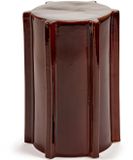 Serax Marie Michielssen Pawn kruk bijzettafel D31.3cm h45.4cm donkerbruin