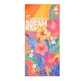 Legami - Lichtgewicht strandhanddoek, strandhanddoek van microvezel, compacte strandhanddoek, zandwerend, sneldrogend, zeer absorberend, ruimtebesparende handdoek, 85 x 180 cm