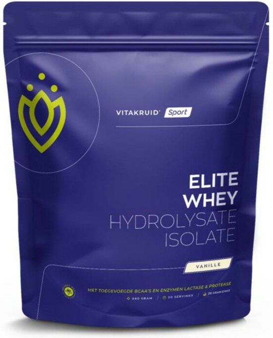 Vitakruid - Elite Whey Hydrolysate Isolate - 990gr - Vanille