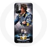 Maniacase Hoesje voor Xiaomi Redmi Note 10 5G Formule 1 Fernando Alonso F1 Coureur