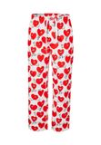 Lousy Livin Pyjamabroek 'Valentines' wit