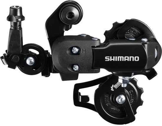 Shimano Achterderailleur Tourney Rd-ft3 6/7s Korte Kooi Zwart