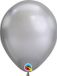 Qualatex ballonnen CHROME zilver 100 stuks