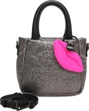 Buffalo Boxy24 Mini Handtas - Donkergrijs - 17.5 cm - Dames