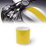 Quattroerre 10646 Adesive Bike R Stripe Single, geel, 120 x 2 m, geel
