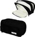 SnelShoppen - 3 Compartiments Grande Capacité Esthétique Organiseur de Papeterie pour Enfants, Garçons, Filles, Adolescents, Étudiants, 21 x 13 x 7 cm