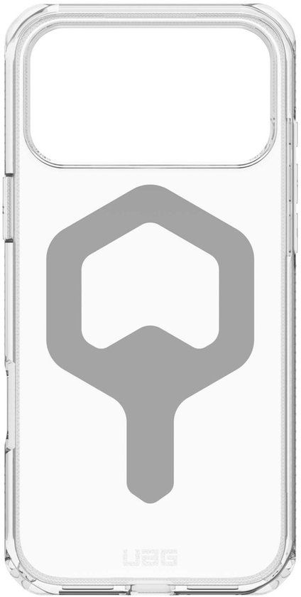 Urban Armor Gear Plyo MagSafe Case voor iPhone 17 Pro Max - Transparant