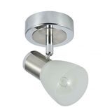 Zarivy Cholo 1 x e14 chroom/nikkel afwerking, afmetingen 14 x 8,5 x 11,5 cm