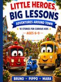 Little Heroes, Big Lessons: Adventures Around Town: 10 Illustrated Stories for Curious Kids Ages 6–9 • Fun Adventures, Problem-Solving & Everyday Life Lessons