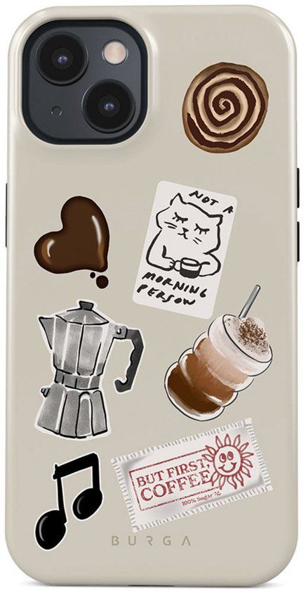 BURGA Tough MagSafe Case Apple iPhone 15 - Oat Milk Please