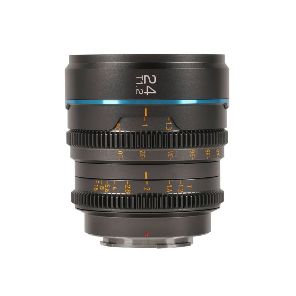 Sirui Nightwalker 24mm T1.2 Cine Lens - RF Mount - Gun Metal