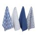 DII Katoenen schaaltje, decoratieve oversized handdoeken, perfect voor elke dag thuis keuken, vakantie en huishoudelijke geschenken, vaatdoeken - set van 4, 18x28