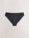 Next - Dames - Hoogopgesneden slip van microvezel en kant - Zwart