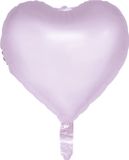 Wefiesta Globos Folieballon hart pastel paars 46 CM
