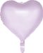 Wefiesta Globos Folieballon hart pastel paars 46 CM