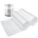 2 Gallon petits sacs poubelles en plastique, doublures de corbeille à papier transparentes de 7,5 litres pour la maison, le bureau, la salle de bain, 100 pièces