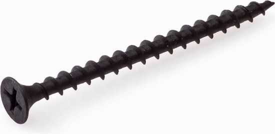 Hoenderdaal Gipsplaatschroeven grove draad - Phillips2 - 3,9x25mm - Gefosfateerd - Voldraad (200 stuks)