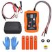 StarTech Brandstofinjectortester en reinigingsset - universeel gereedschap - testt 2 injectoren tegelijkertijd - 8 pulsmodi - LCD-display - 4 adapters - kortsluitbeveiliging - oranje