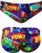 CROTTON SA Maillot de bain homme Turbo Waterpolo Super Comic Multicolore XL
