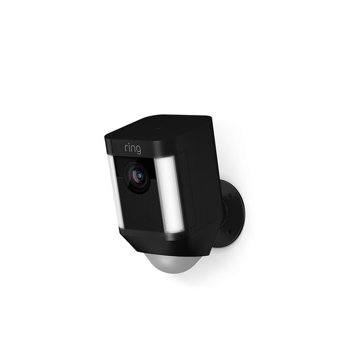 Ring Cam Battery - Black Outdoor Security Camera - Wireless, 1080p, Wall Mount