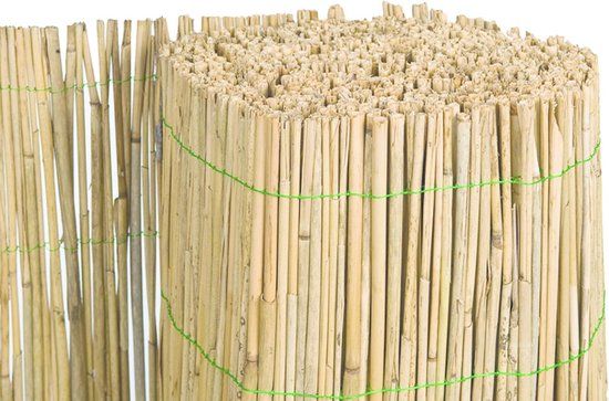 Tuindeco Rieten decoratiemat - 140 cm - Licht bruin