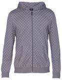 Joop! Sweatjacke Leisure Cornflower AOP Lava Smoke