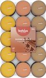 Bolsius - Geurtheelicht - 30 stuks per verpakking - Sugar & Spice